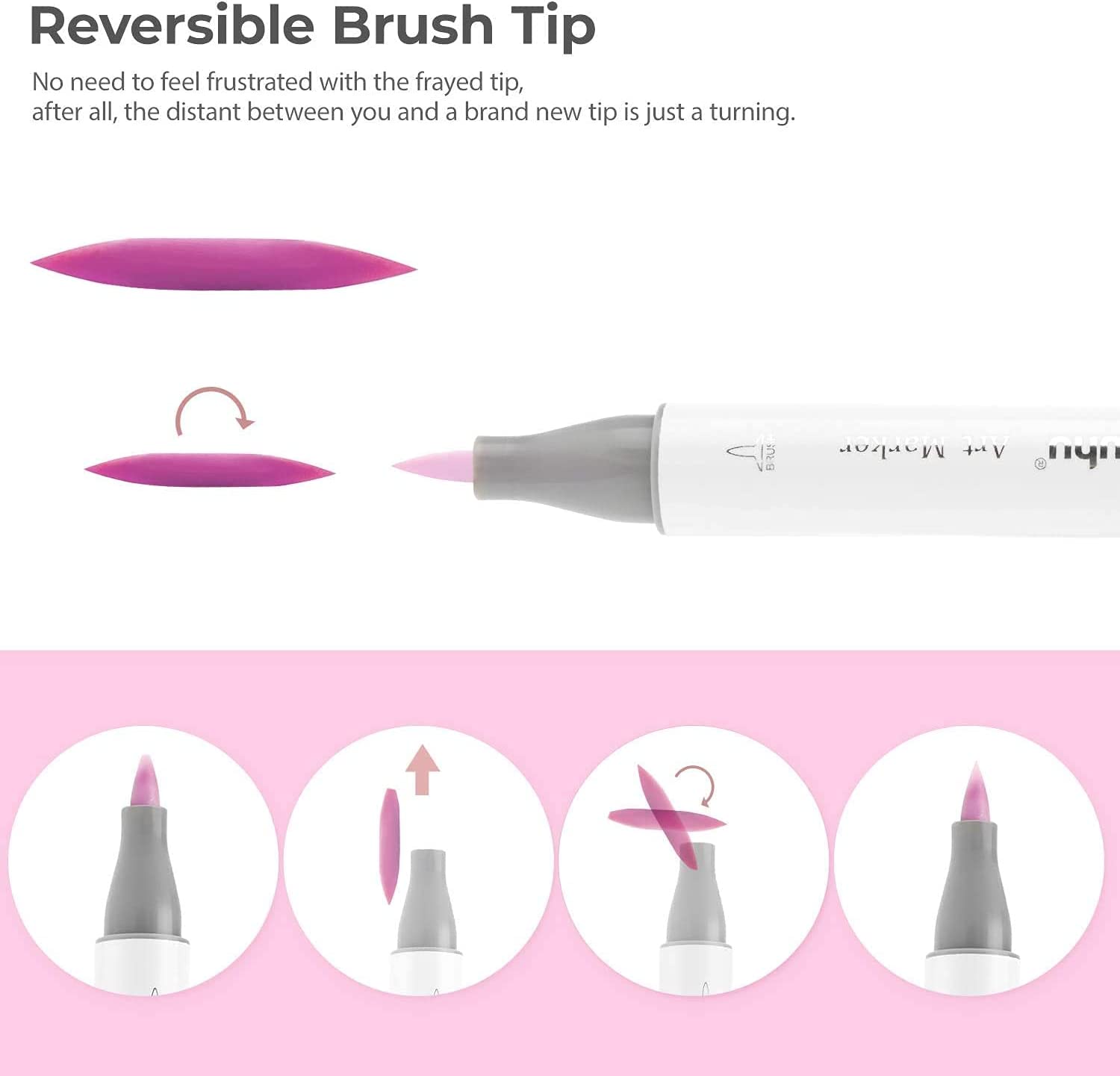 Pack Libro Aflorarte + 48 Marcadores de alcohol Ohuhu Tonos Pasteles (Honolulu B)