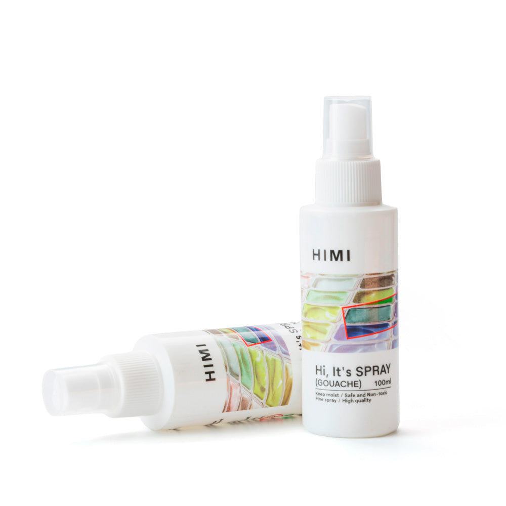 Spray Antihongo e Hidratador Himi Miya | Para gouache y acrílicos | 100 ml