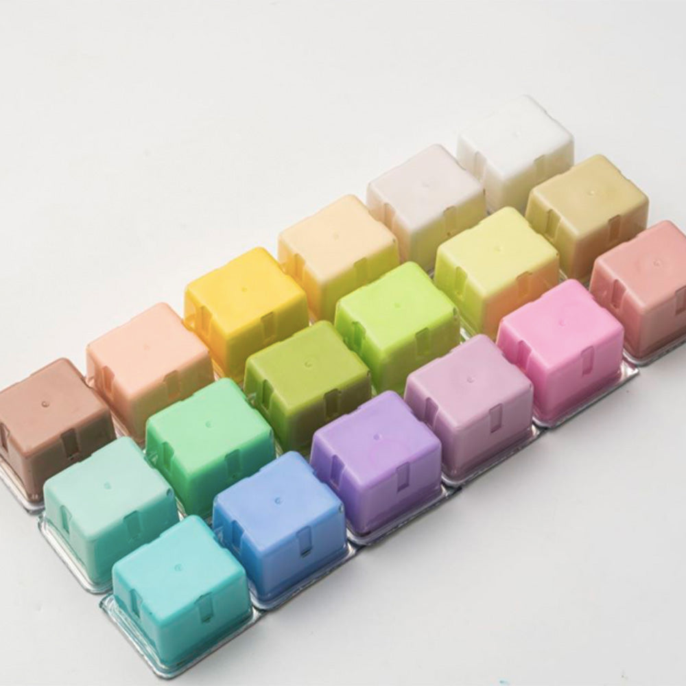 Gouache Himi 18 colores | 30 ml | Colores Pasteles Estuche Lila