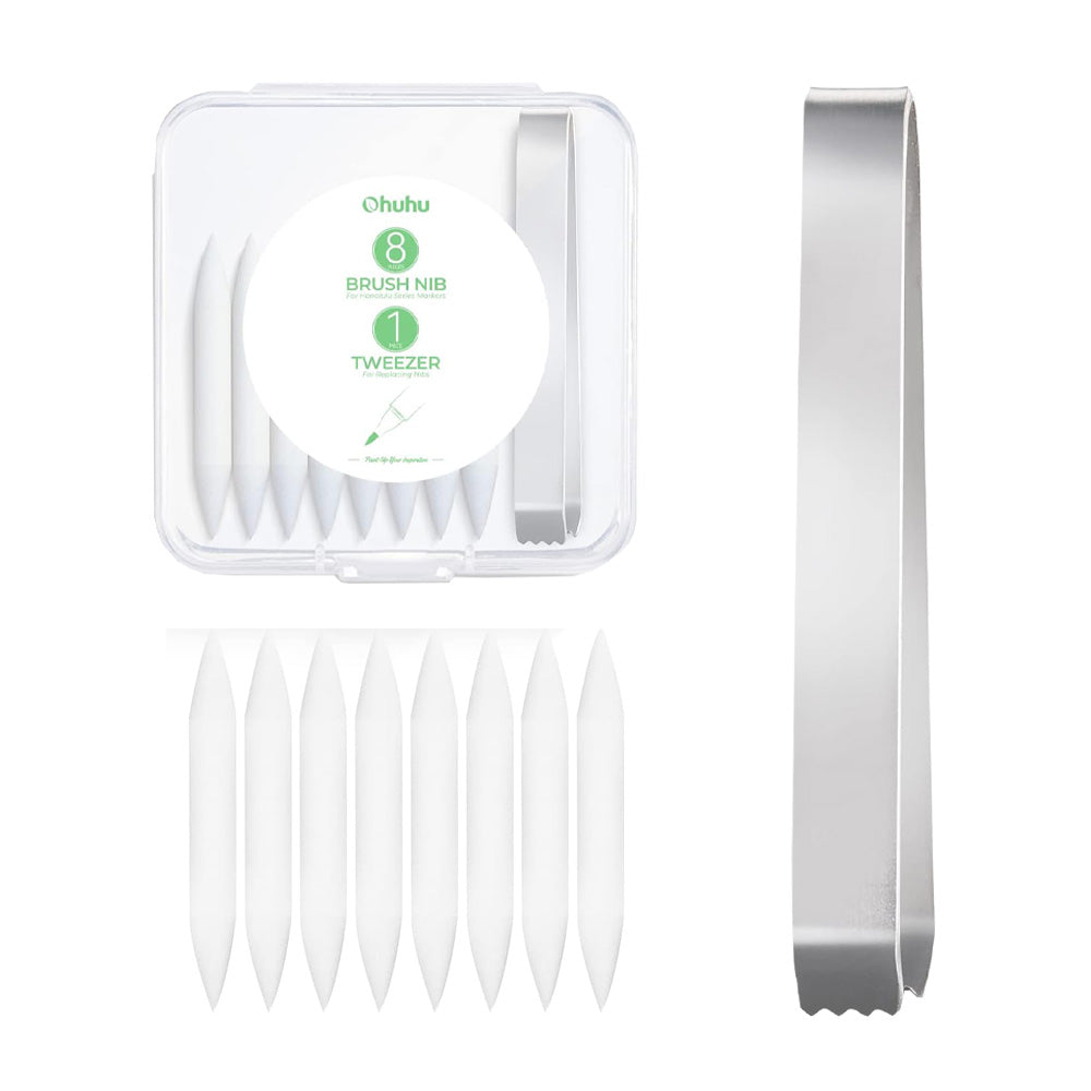 Puntas Pincel de recambio Ohuhu | Honolulu A y Honolulu B