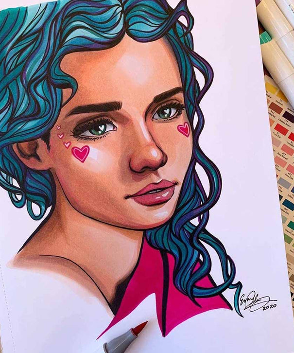 Sketchbook Ohuhu Para Marcadores de Alcohol | 21 x 29 CM, 78 hojas | 200 g/m2