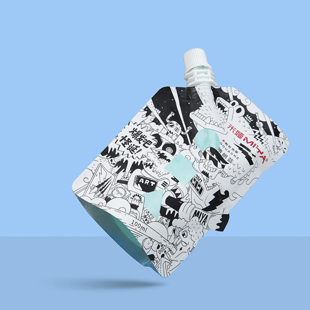 Refill Gouache Himi | Blanco de Titanio | 100 ml o 300 ml