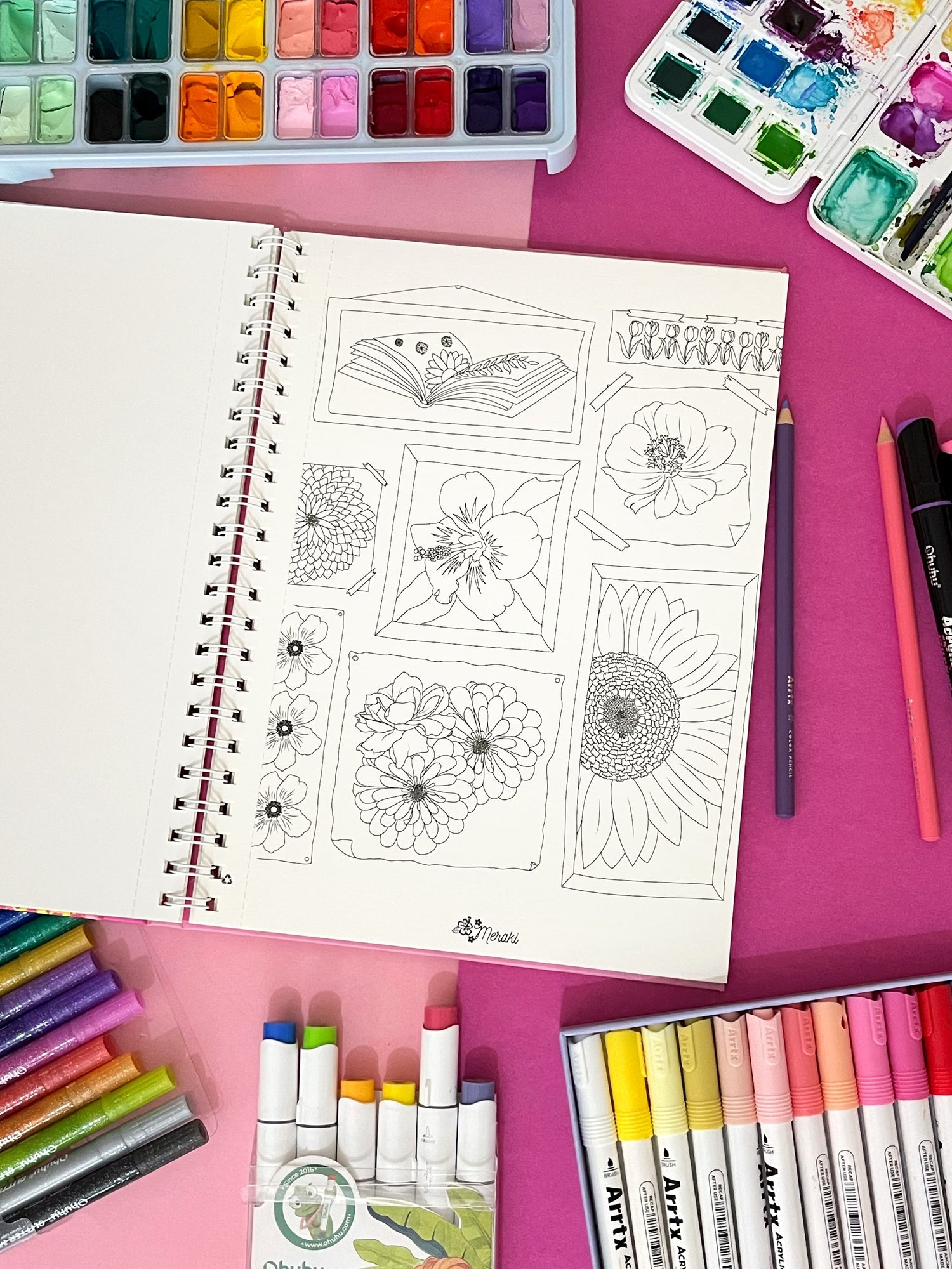 AFLORARTE | Libro para colorear