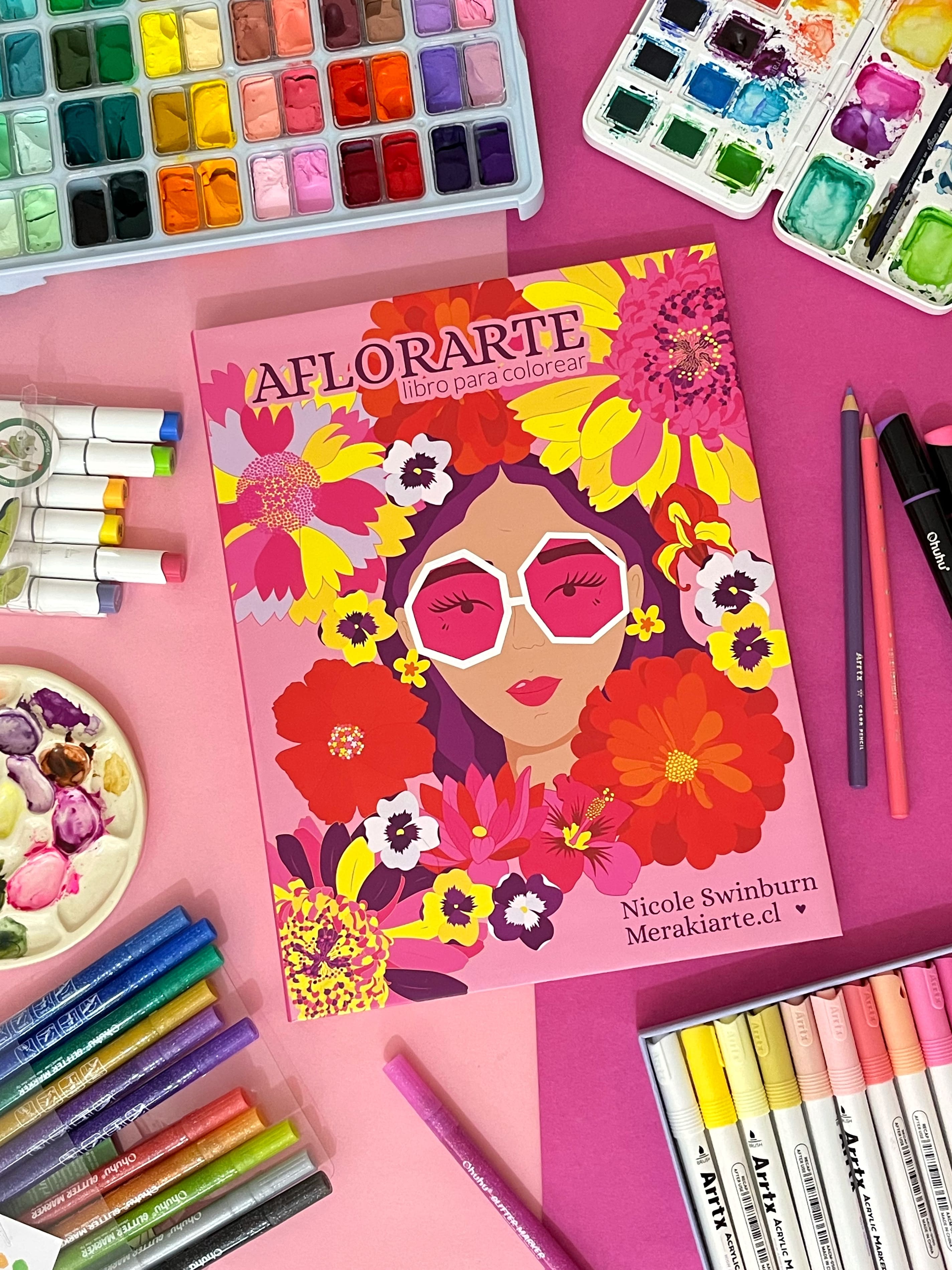 AFLORARTE | Libro para colorear