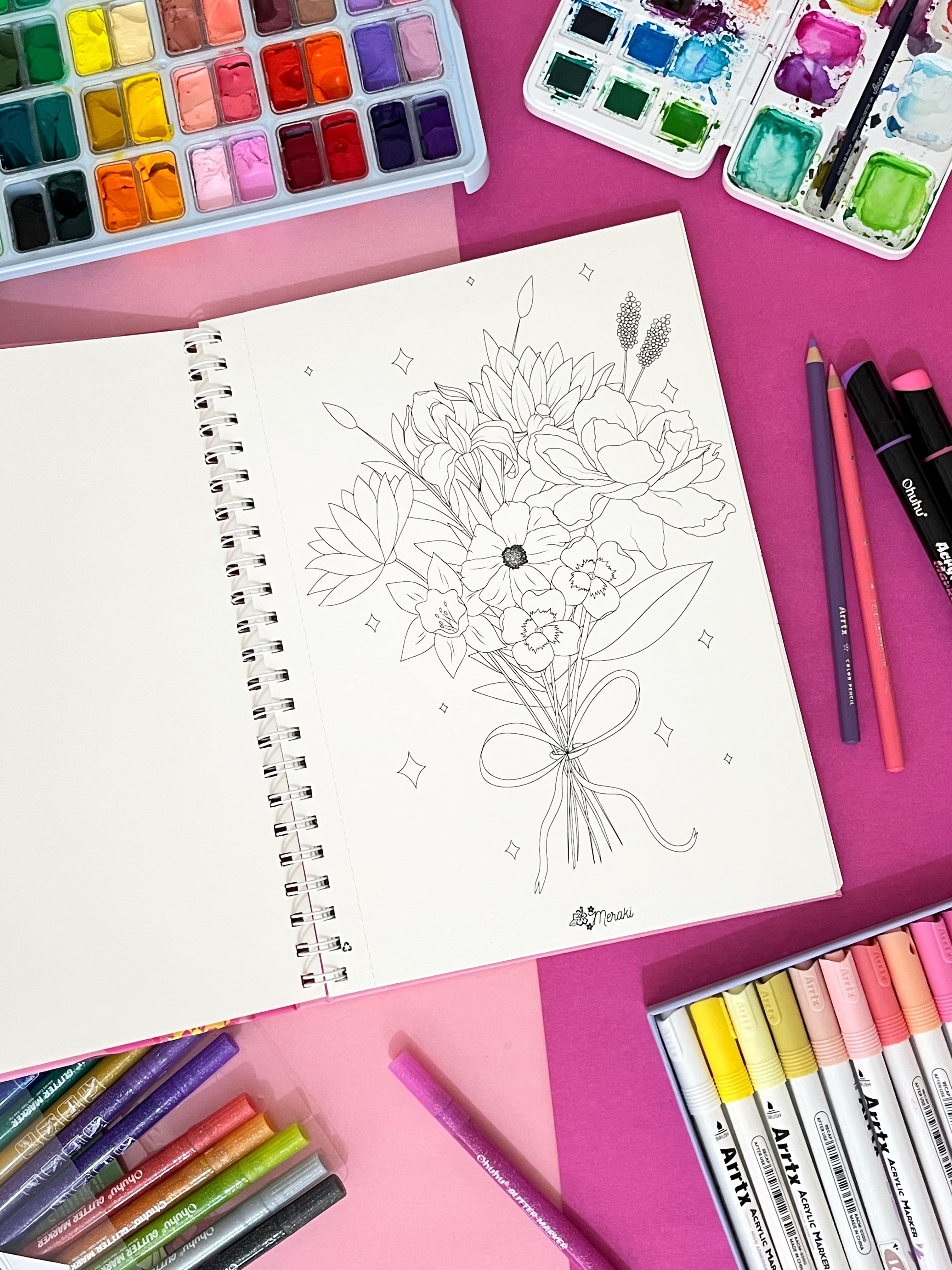 AFLORARTE | Libro para colorear