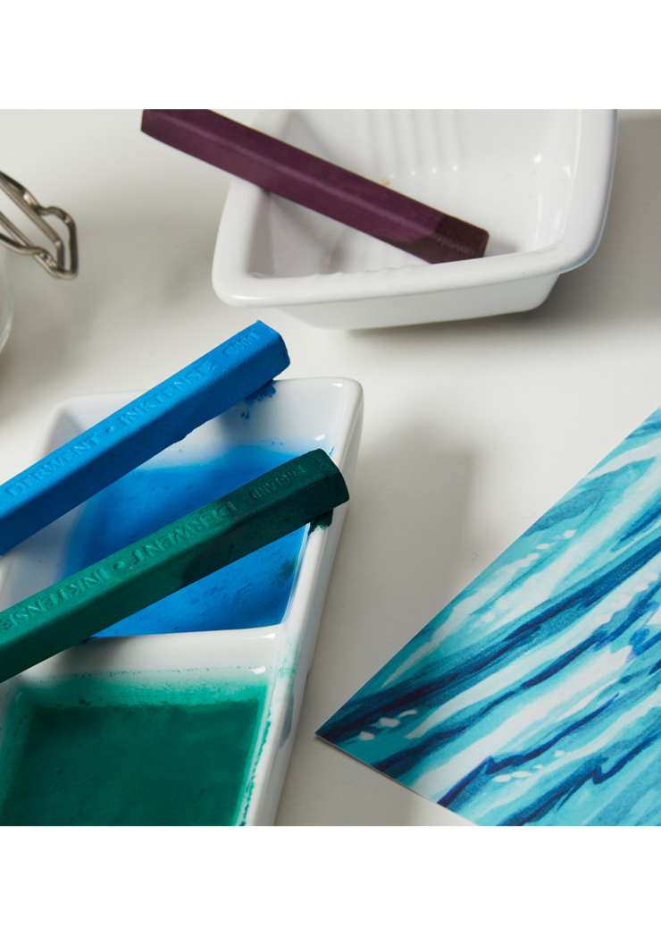 Barras de Tinta Solubles al Agua Derwent Inktense | 12 colores