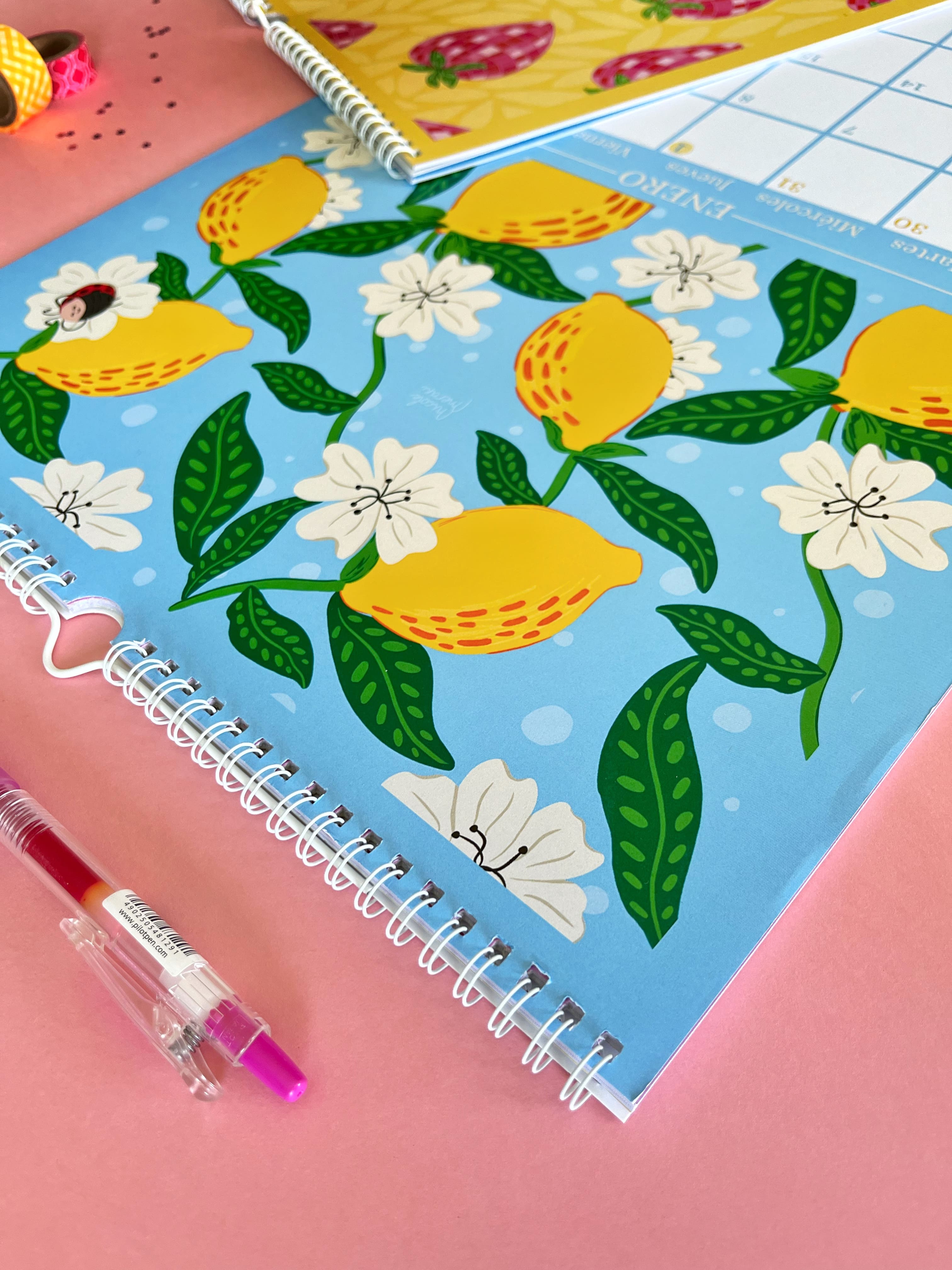 Calendario Ilustrado Meraki 2026 - Vivir Bonito 🌸