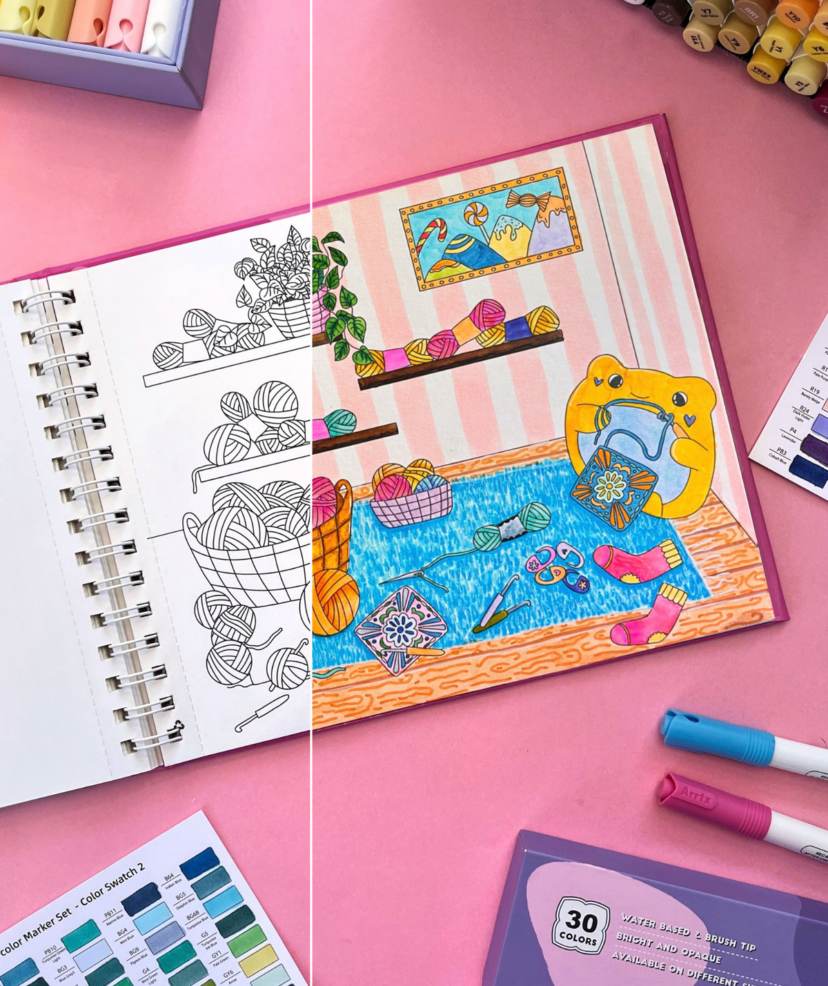COCORITA LA RANITA | Libro para colorear