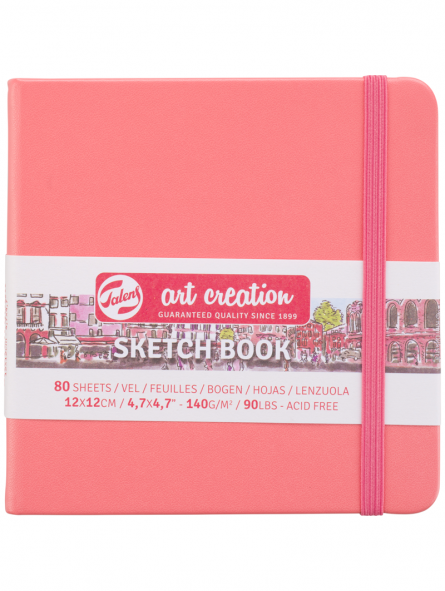 Sketchbook Art Creation Coral | 140gr, 80 hojas | 3 tamaños