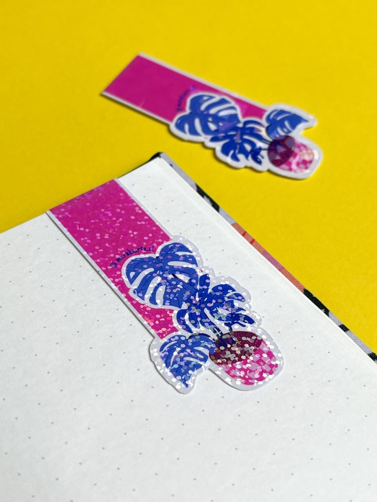 Marcapáginas Imantado | Monstera