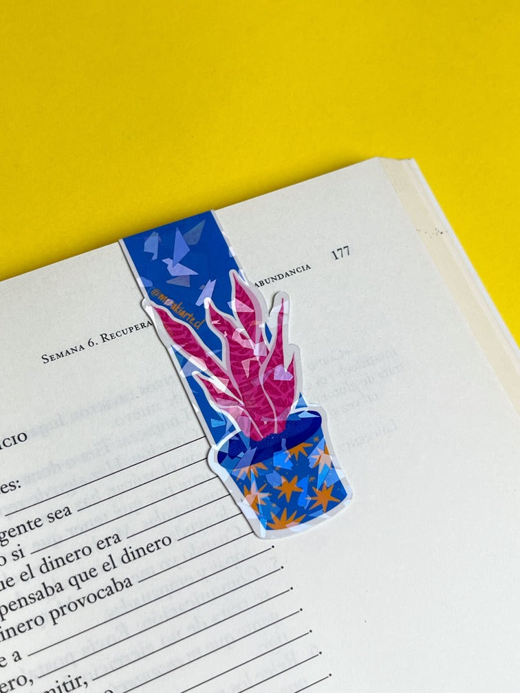 Marcapáginas Imantado | Sansevieria