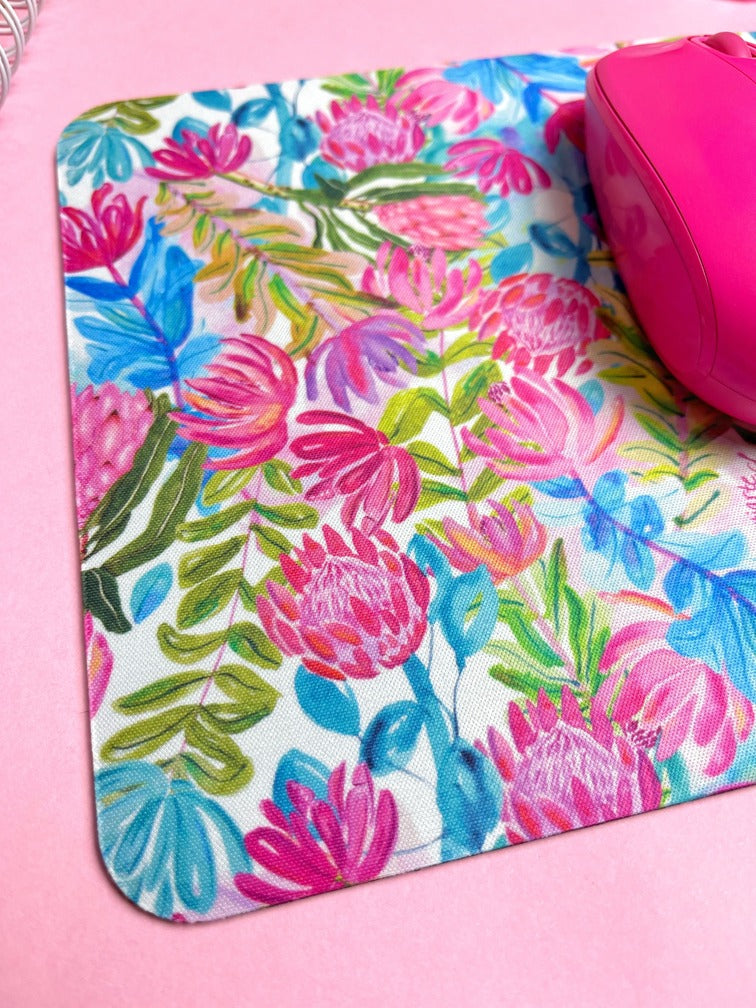 Mousepad | Proteas Acuarela