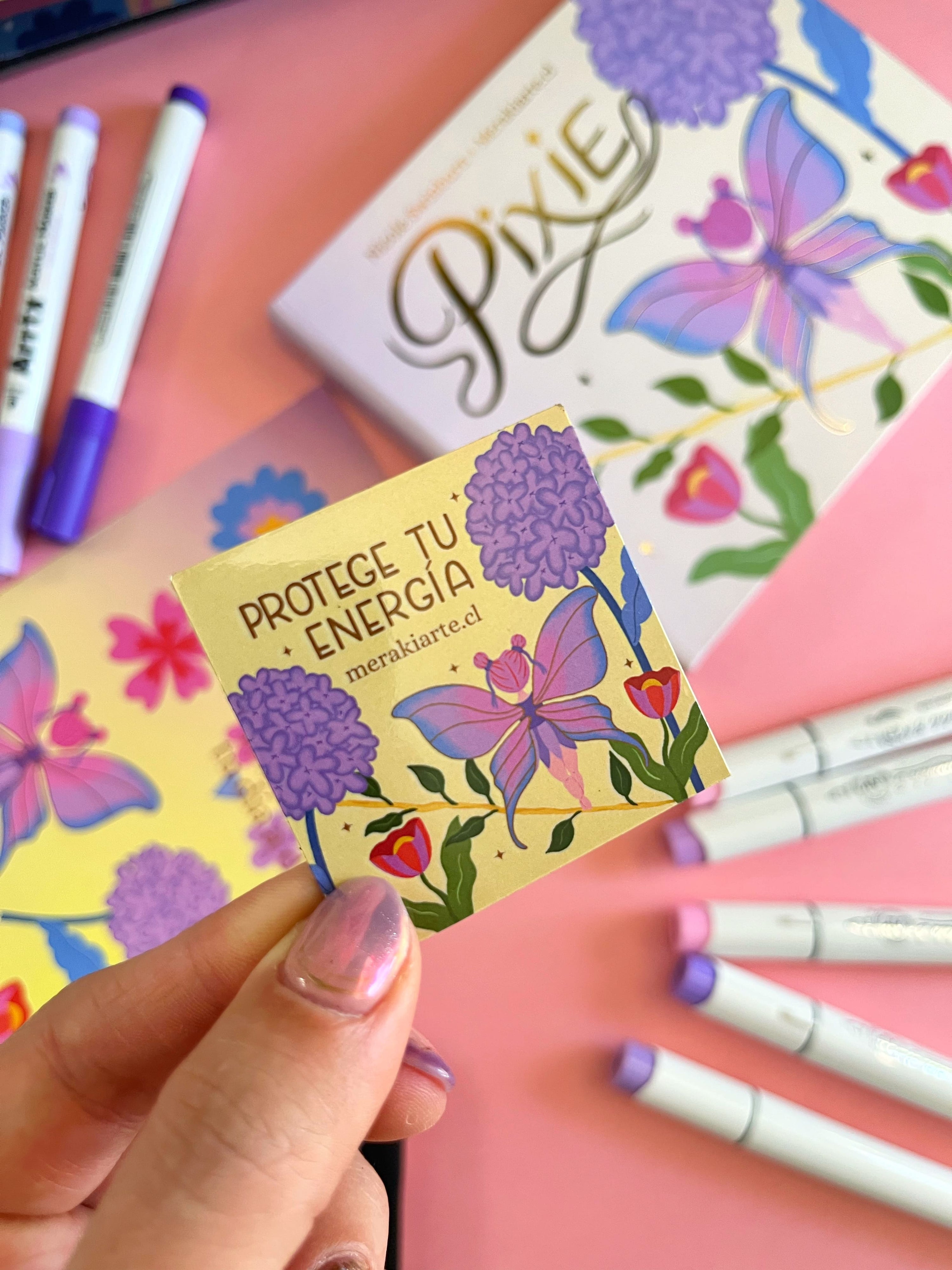 PIXIE | Libro pocket para colorear ✨