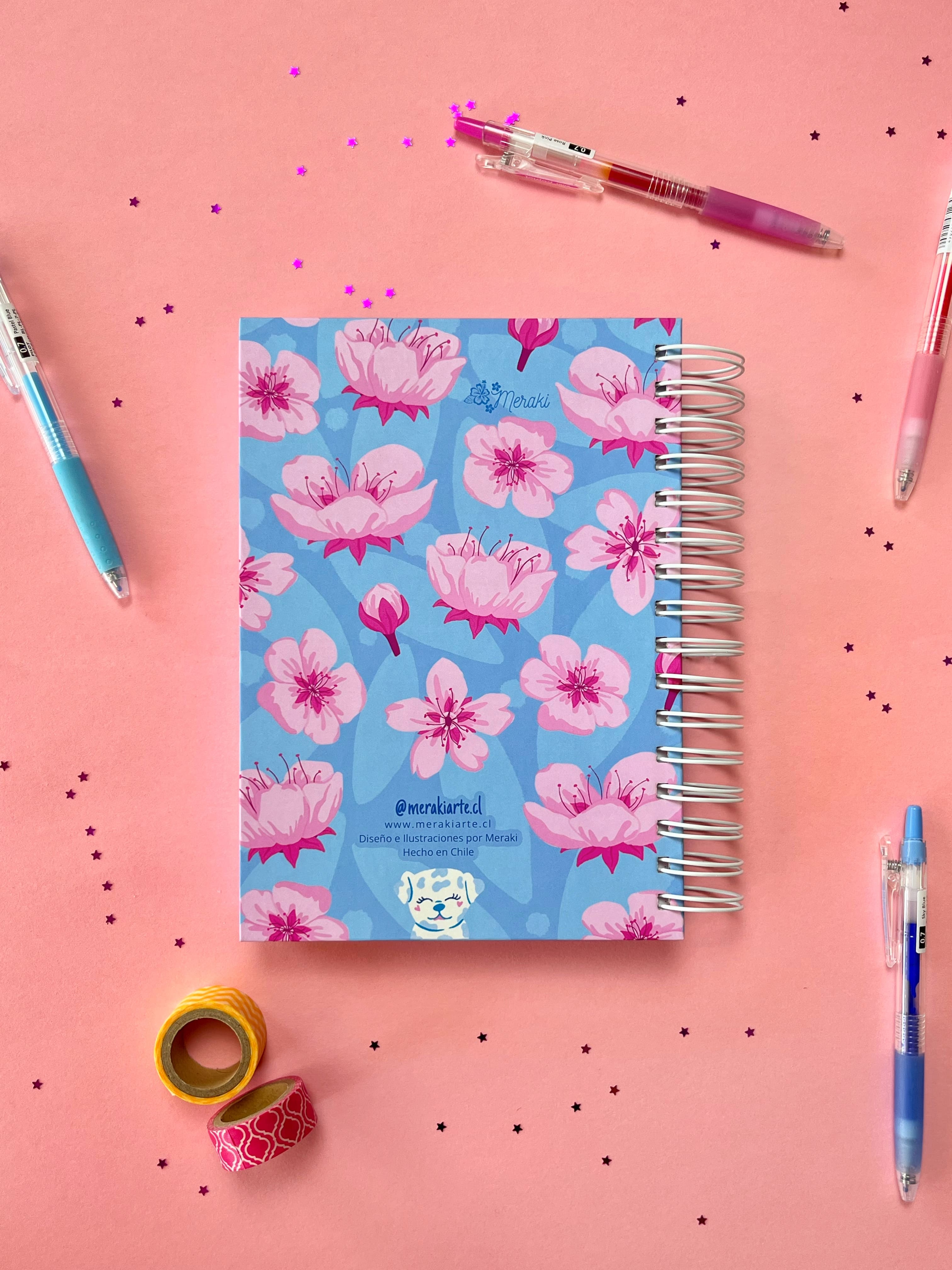 "Cuatro patitas" 🐶🐾 - Planner Meraki Sin Fechas