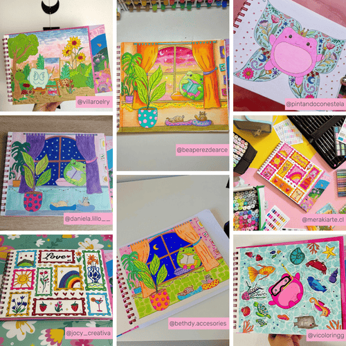 Cocorita La Ranita pintada por ti!