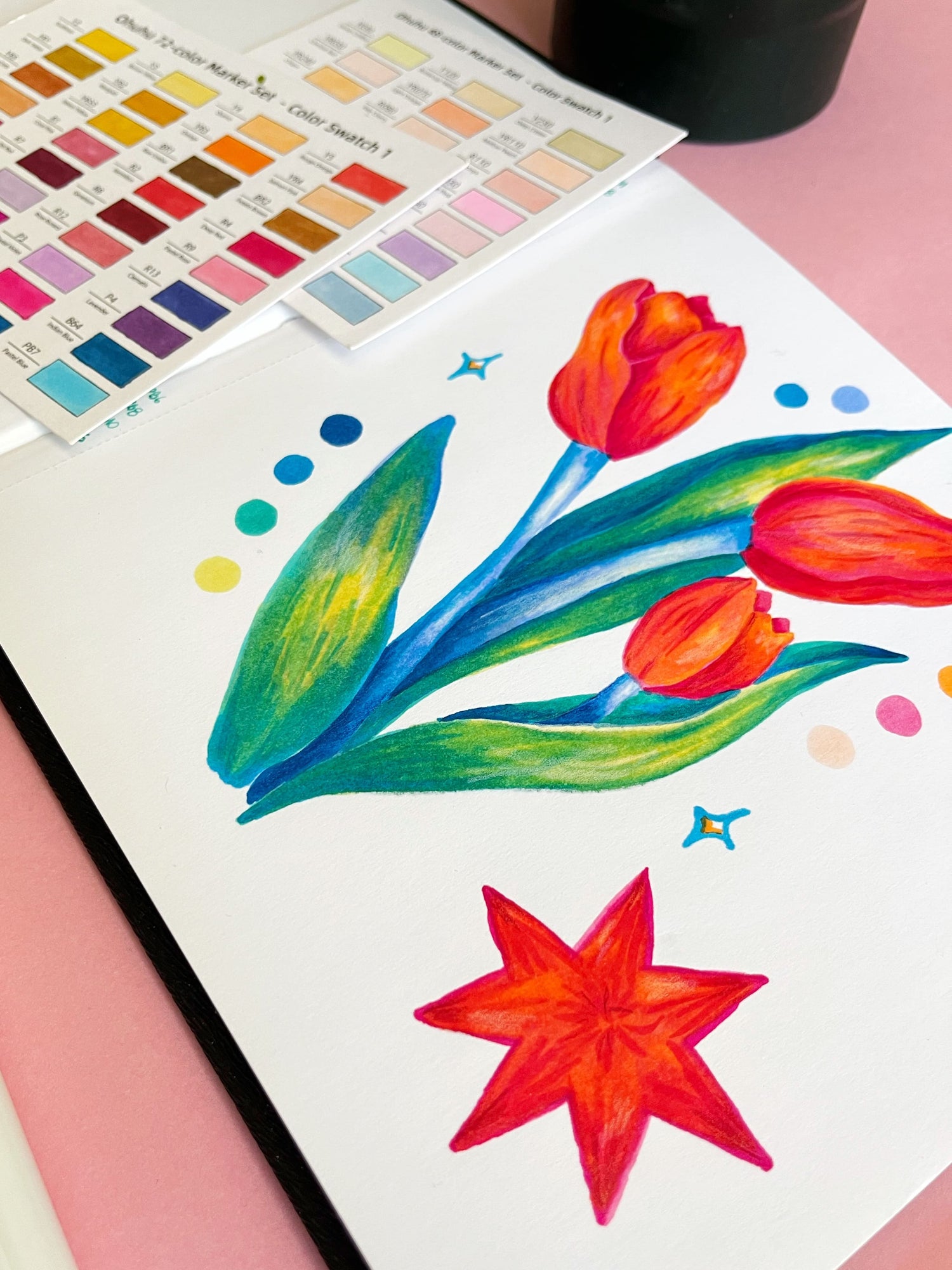 Libretas Especiales Para Marcadores De Alcohol Como Ohuhu