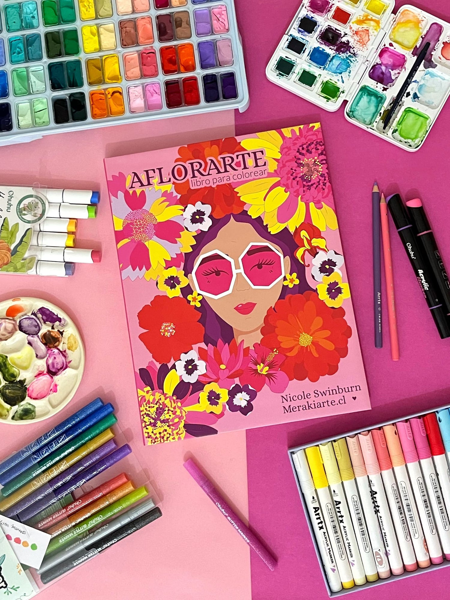 Productos De Las Marcas Ohuhu, Himi Y Arrtx: Marcadores, Gouache Y Materiales Creativos