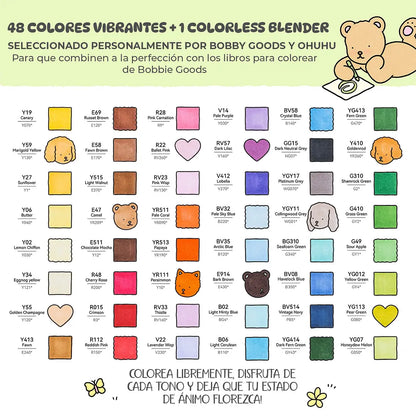 [PREVENTA] BOBBIE GOODS X OHUHU HONOLULU B EDICIÓN LIMITADA | Honolulu B: Pincel y Fina