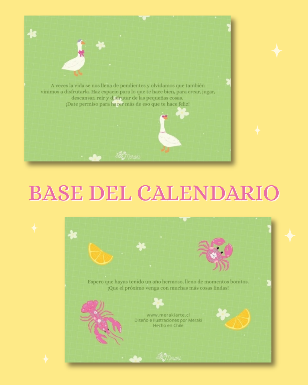 [PREVENTA] Calendario de Escritorio Ilustrado Meraki 2027 🌸