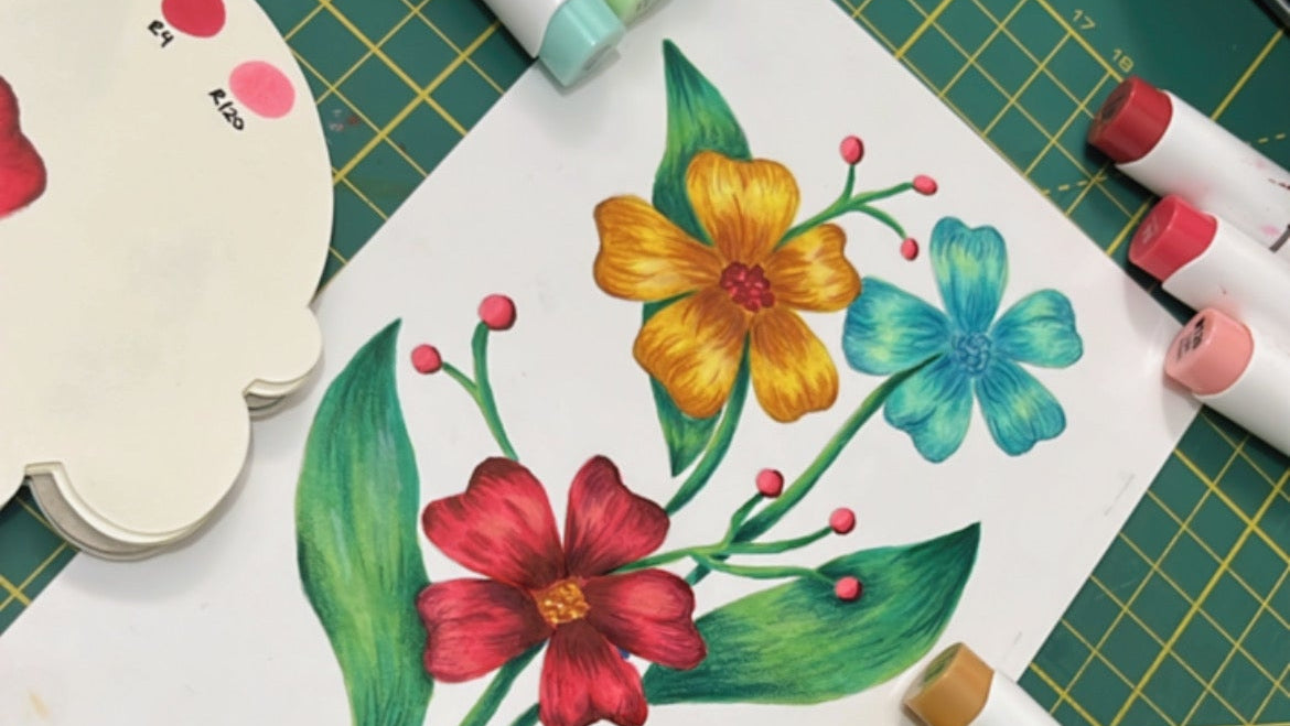 [PRESENCIAL] ELIGE LO QUE PINTAS con Marcadores de Alcohol | Workshop | Sáb 9 Mayo AM