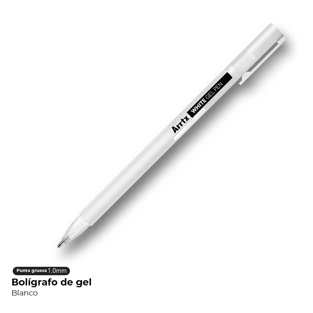 Lápiz Gel Arrtx Blanco