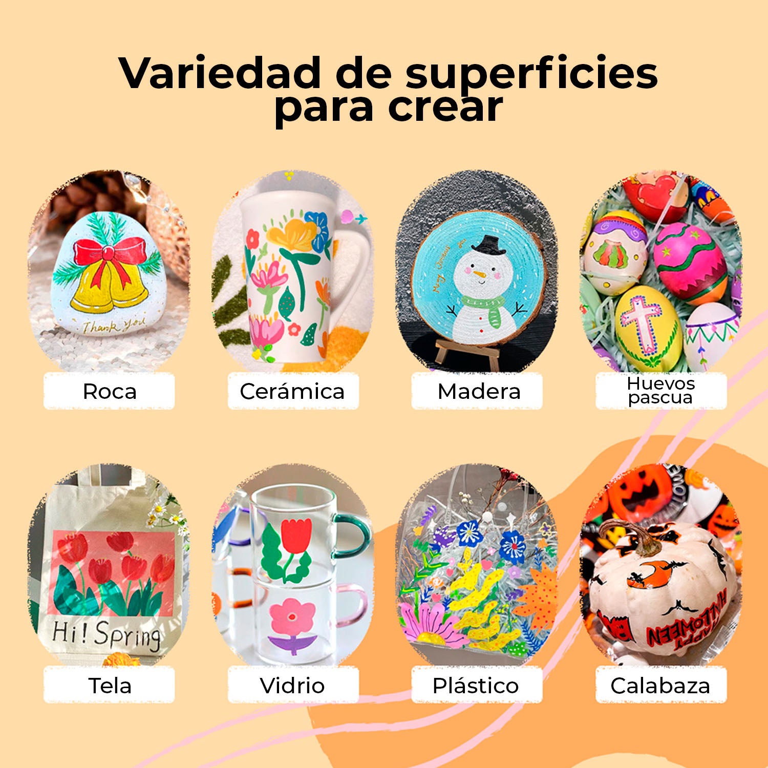 Marcadores Acrílicos Arrtx 36D | Punta Pincel | 36 colores