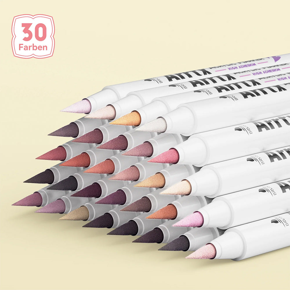 Marcadores Acrílicos Arrtx 30C | Punta Pincel | 30 Colores Tonos Piel