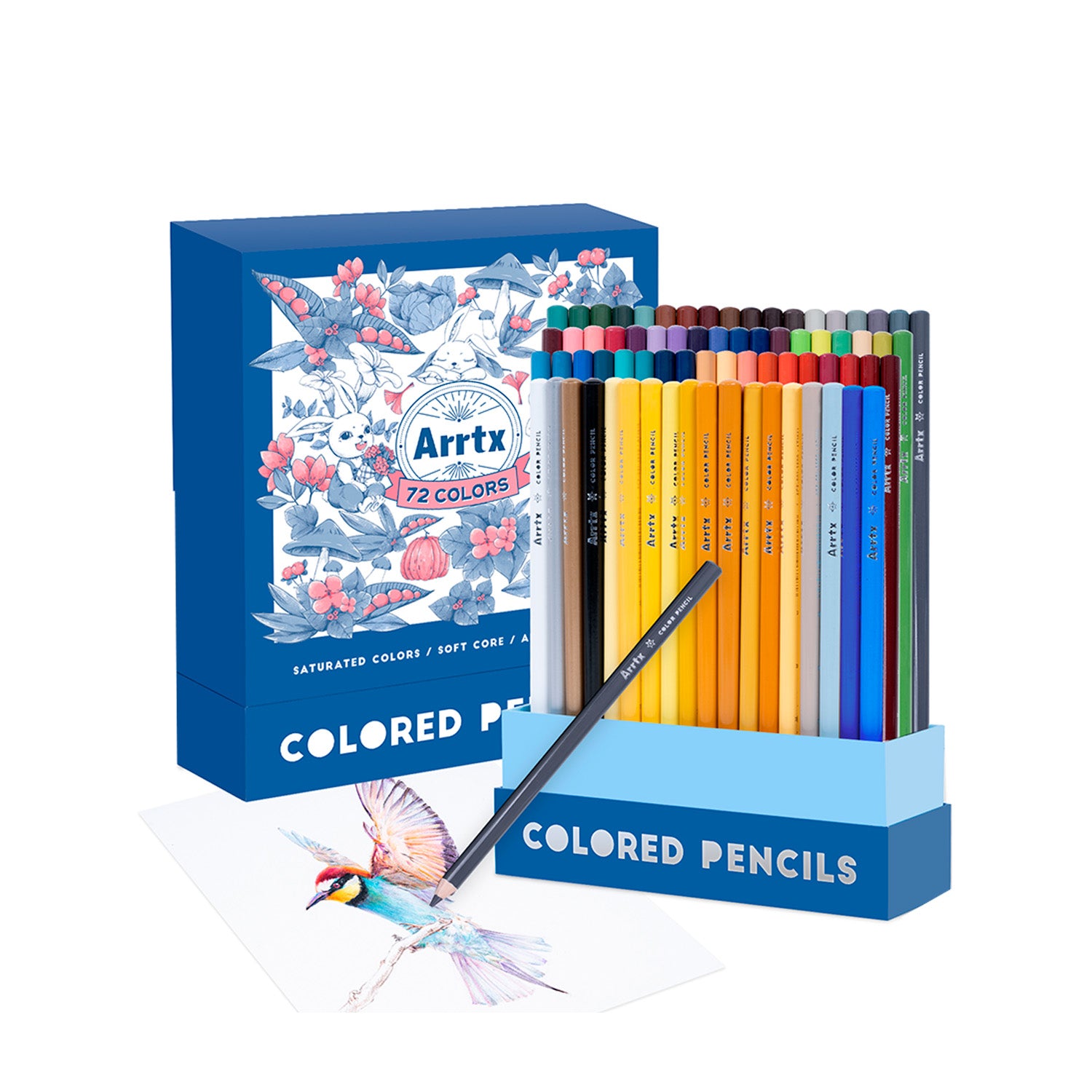Lápices de Colores Arrtx | 72 colores | Calidad Artista