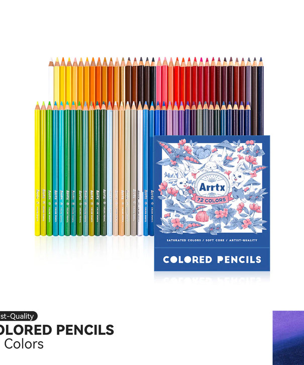 Lápices de Colores Arrtx | 72 colores | Calidad Artista