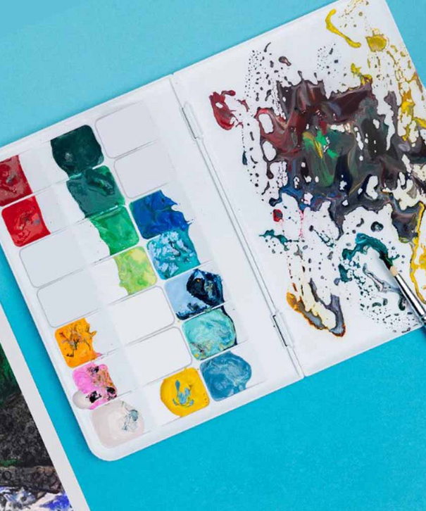 Paleta para mezclar plegable Miya | 20 x 15 cm