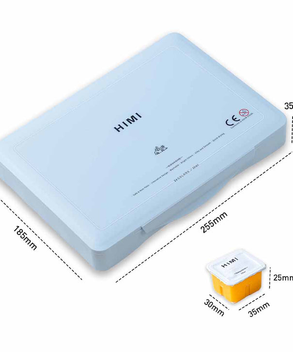 Gouache Himi 24 colores | 30 ml | Estuche Celeste (sin pinceles)