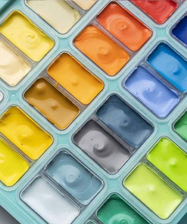 Gouache Himi 48 colores | 12 ml | Estuche Verde Agua (sin pinceles)