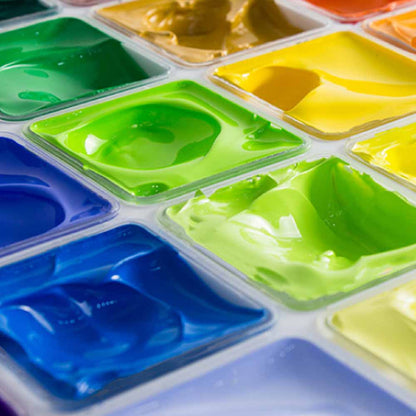 Gouache Himi 56 colores vibrantes | 30 ml | Estuche Blanco (sin pinceles)