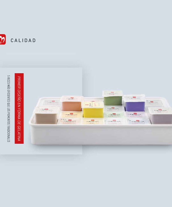 Gouache Himi 56 colores vibrantes | 30 ml | Estuche Blanco (sin pinceles)