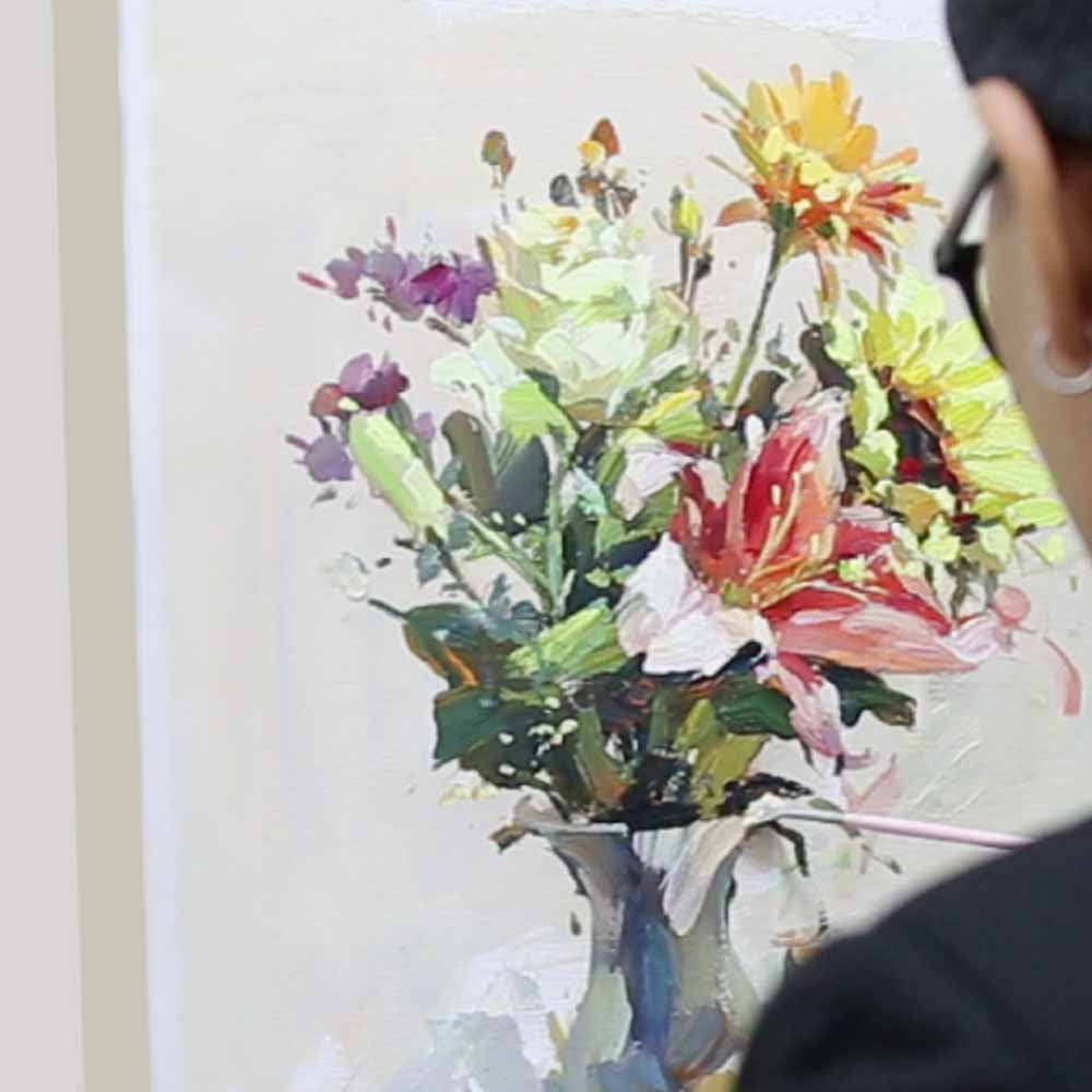 Gouache Himi 56 colores vibrantes | 30 ml | Estuche Blanco (sin pinceles)