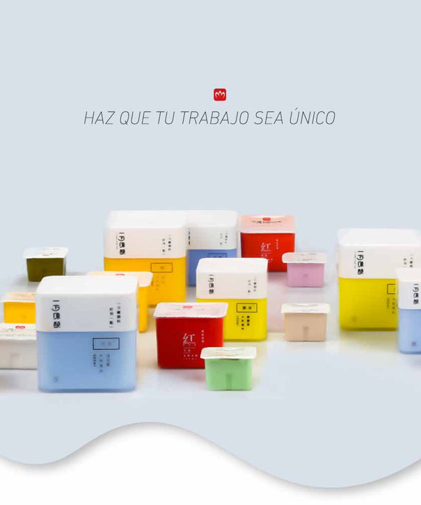 Gouache Himi 56 colores vibrantes | 30 ml | Estuche Blanco (sin pinceles)