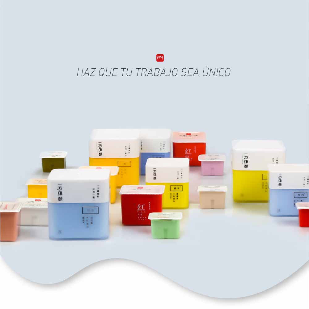 Gouache Himi 56 colores vibrantes | 30 ml | Estuche Blanco (sin pinceles)