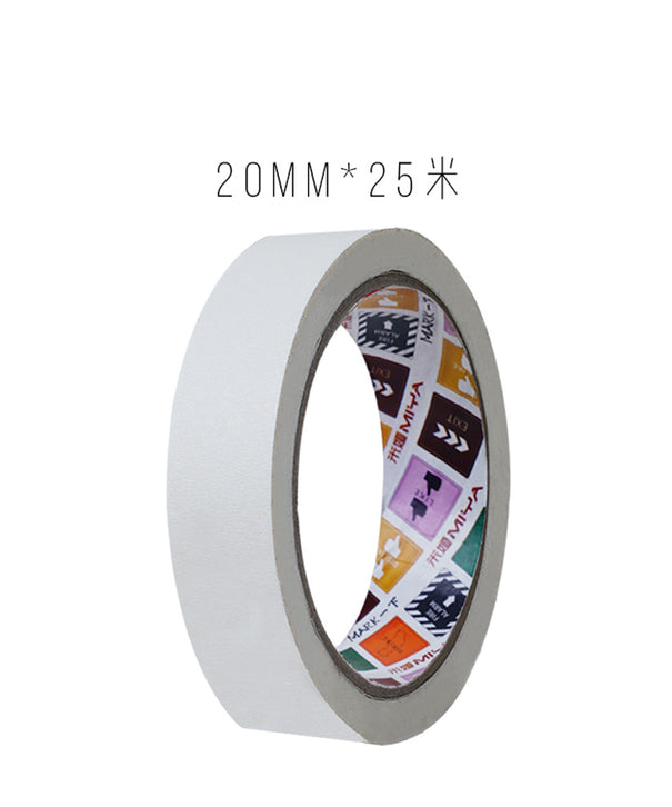 Cinta de papel Miya para Artistas | 20mm de ancho x 25 mt | Blanco
