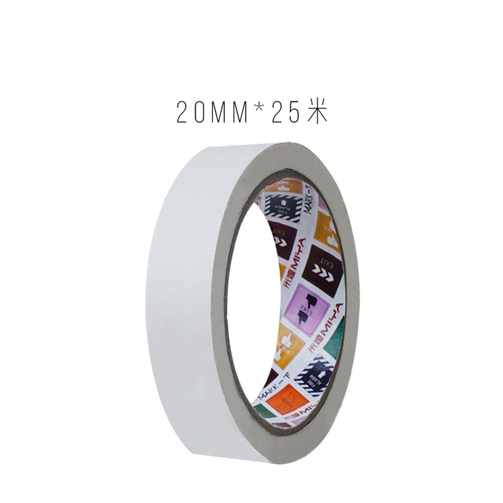 Cinta de papel Miya para Artistas | 20mm de ancho x 25 mt | Blanco