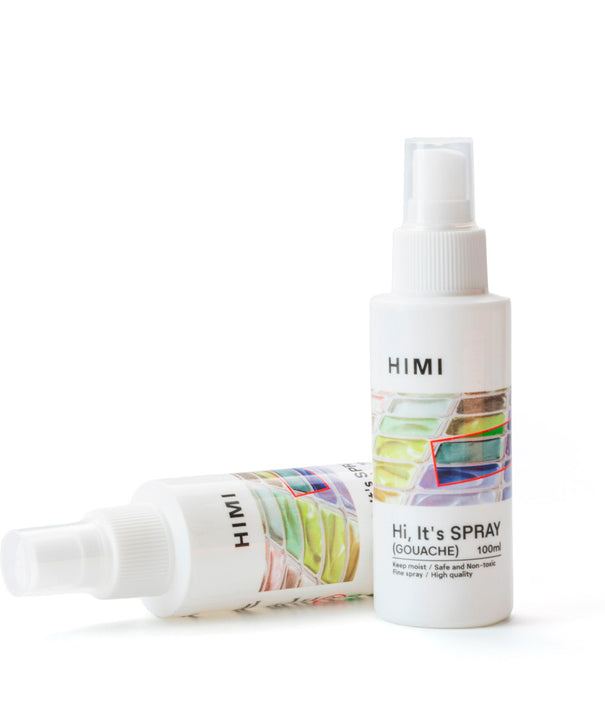 Spray Antihongo e Hidratador Himi Miya | Para gouache y acrílicos | 100 ml