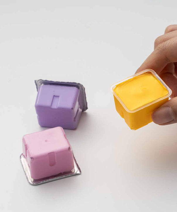 Gouache Himi 18 colores | 30 ml | Estuche Amarillo + Pinceles