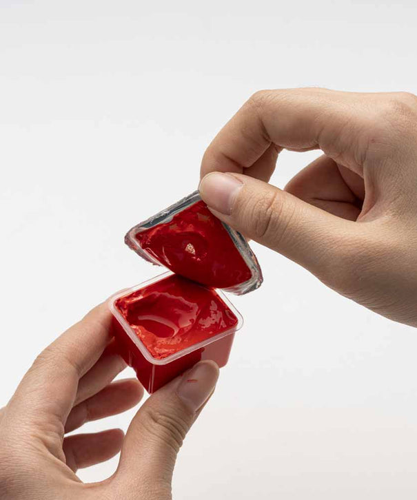 Gouache Himi 18 colores | 30 ml | Estuche Amarillo + Pinceles