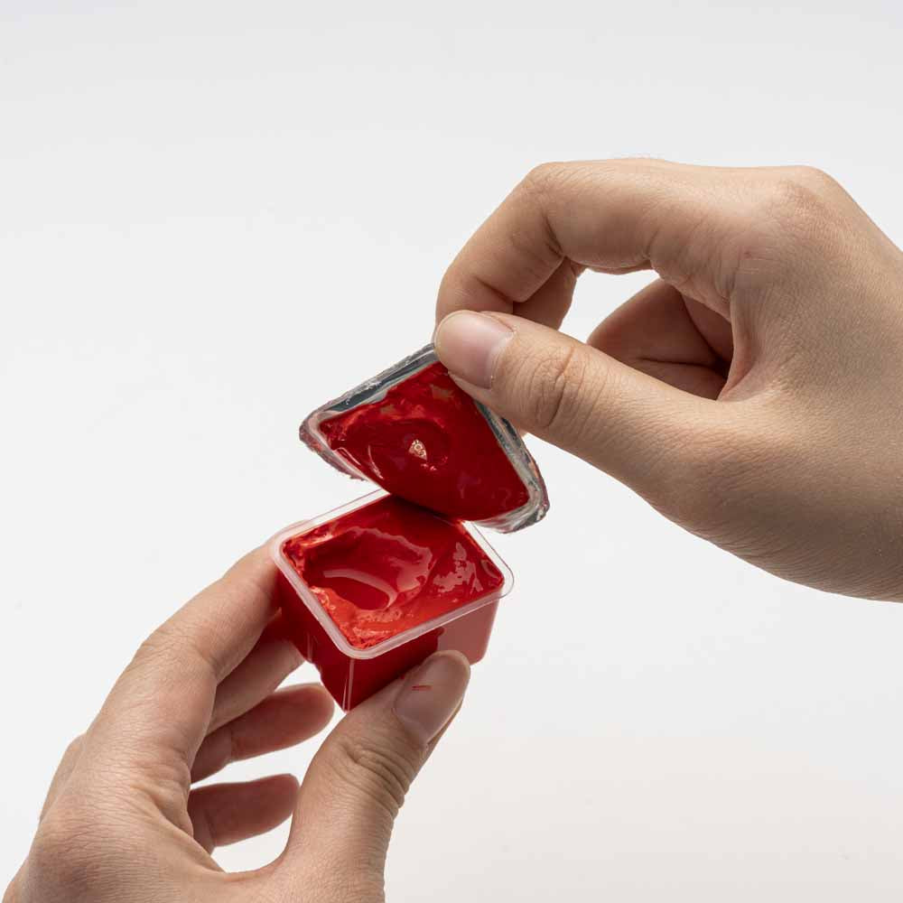 Gouache Himi 18 colores | 30 ml | Estuche Amarillo + Pinceles