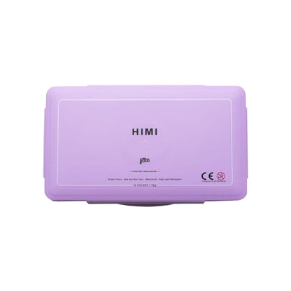 Gouache Himi 18 colores | 30 ml | Colores Pasteles Estuche Lila