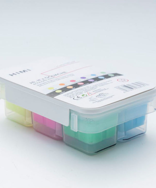 Gouache Himi 6 colores | 23 ml | Colores Brillo en la Oscuridad Mini Estuche