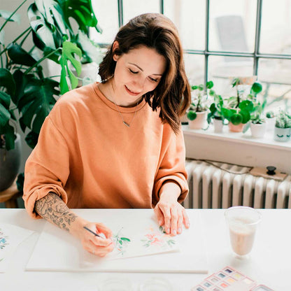 Set Acuarelas 12 colores | Van Gogh Pocket Box | Set Floral Frau Hölle