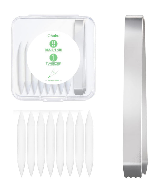 Puntas Pincel de recambio Ohuhu | Honolulu A y Honolulu B