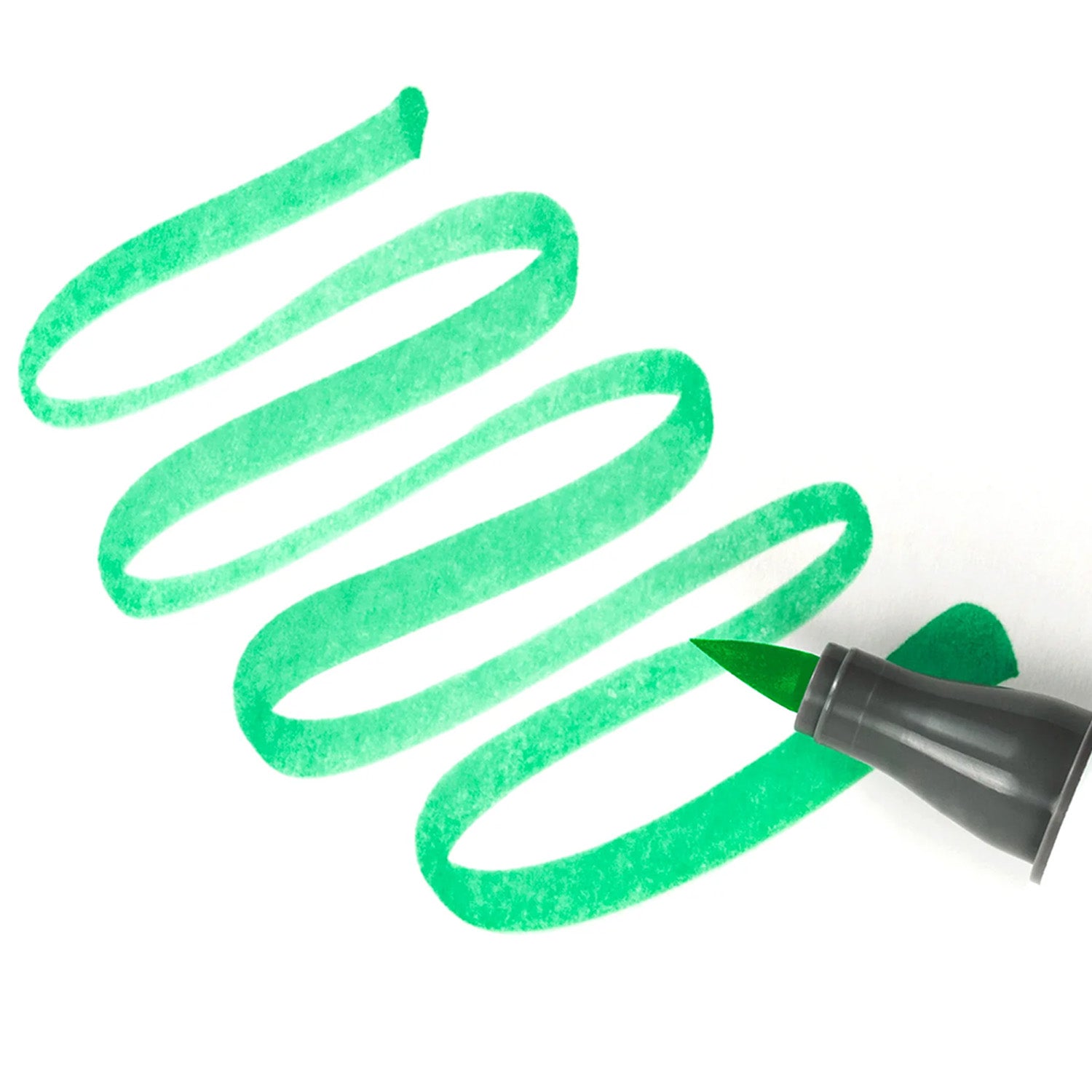 Ohuhu 6 Marcadores de Alcohol | Colores Básicos | Honolulu A: Pincel y Biselada