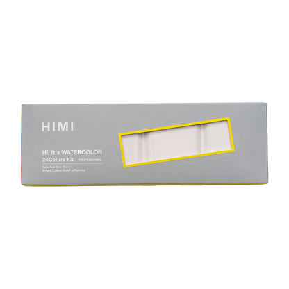 Set Acuarelas 24 colores 2ml Himi | Incluye pincel