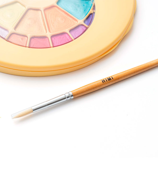 Set Acuarela Metalizados Himi 24 colores + pincel | Semi Húmedo